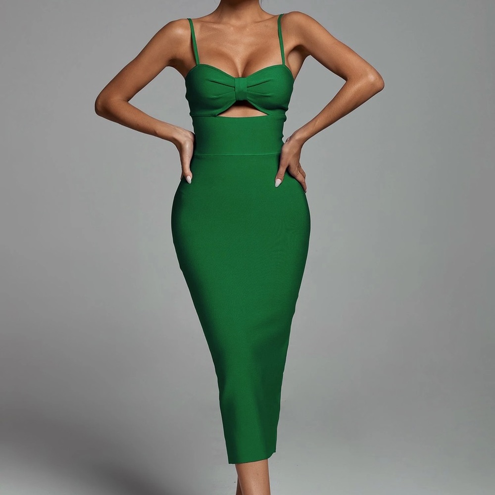 Bella Barnett Hollow Bandage Dress